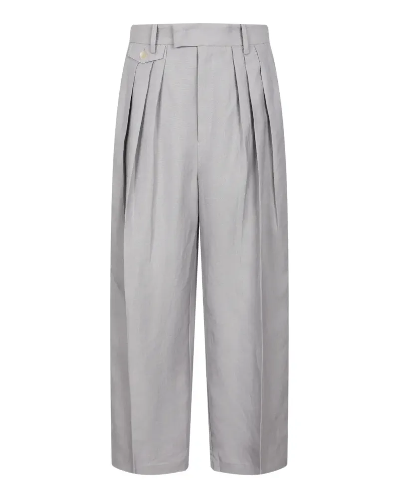 JNBY Plissierte Tapered-Hose - Grau Grau