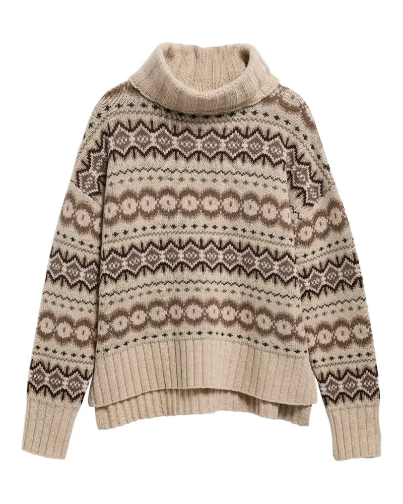 Barbour Helen Rollkragenpullover - Nude Nude