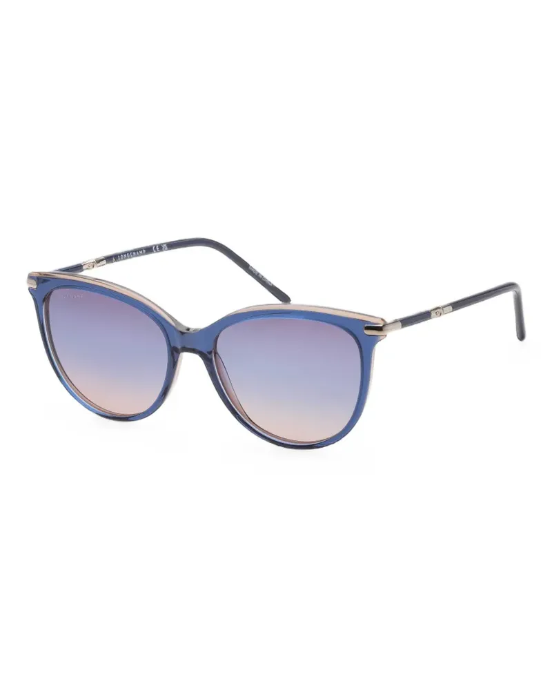 Longchamp cat-eye-frame sunglasses - Blau Blau