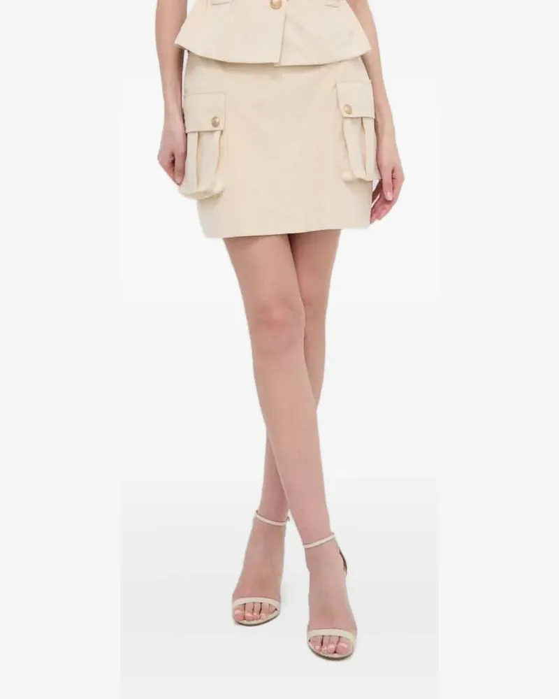 Guess Minirock mit Gürtel - Nude Nude