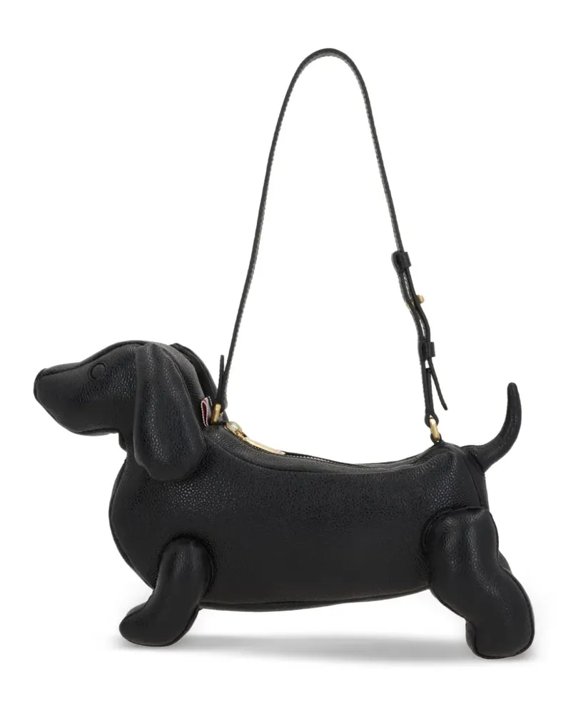 Thom Browne Hector Schultertasche - Schwarz Schwarz