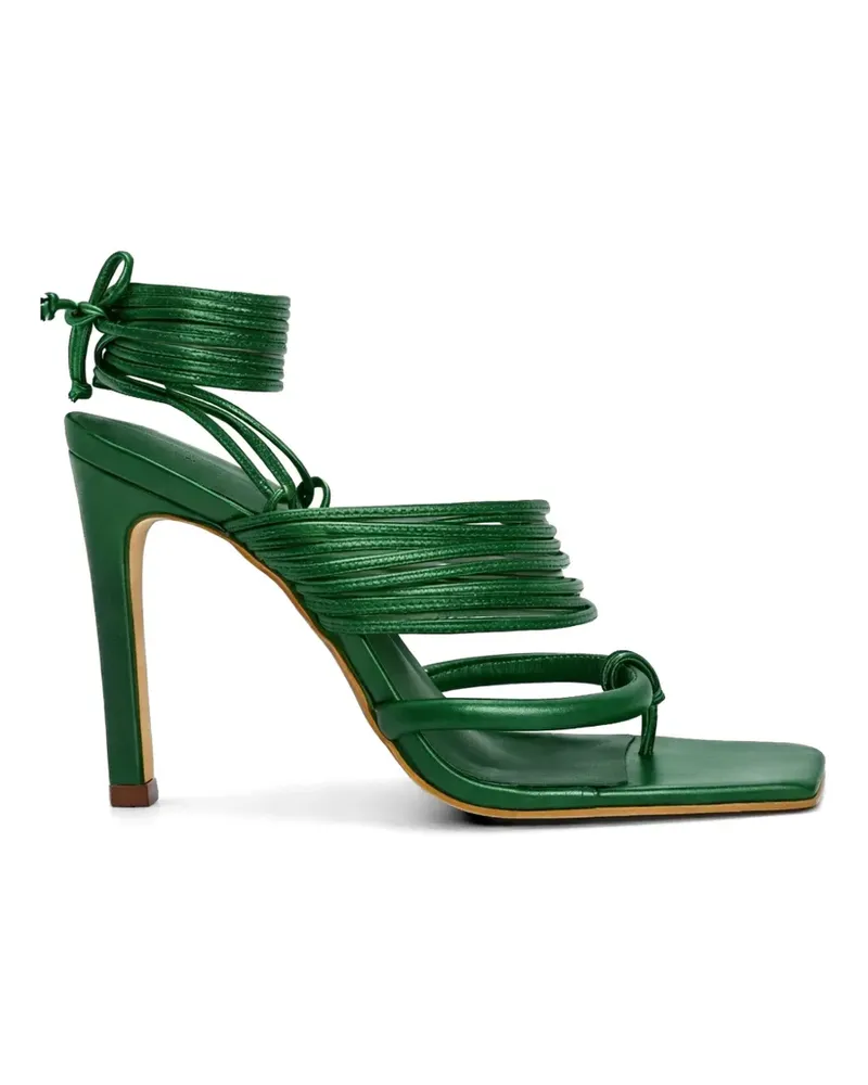 Amir Slama Sandalen mit mehreren Riemen - Grün Grün