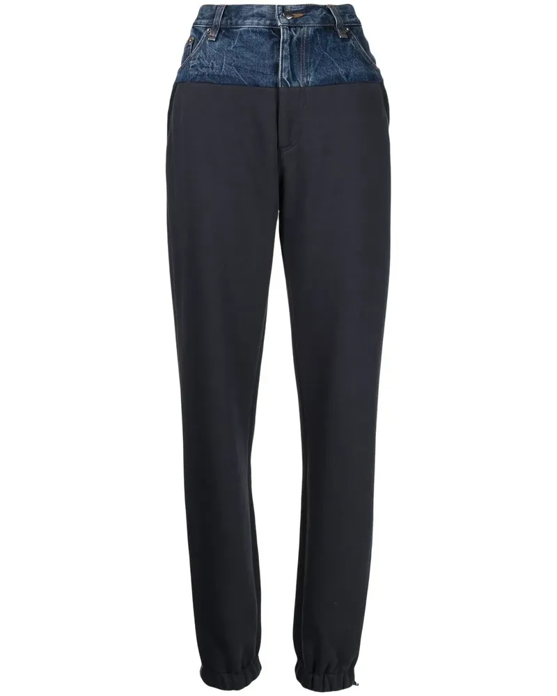 Amiri Zweifarbige Jeans - Blau Blau