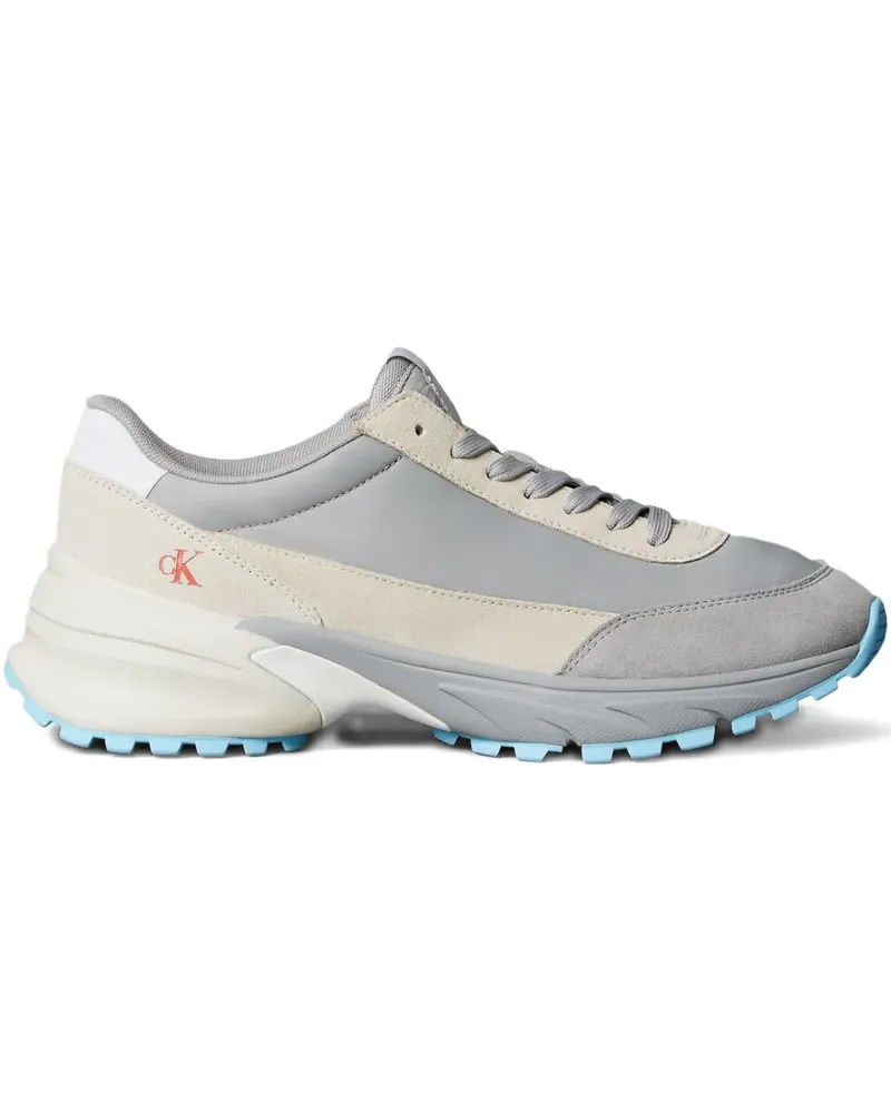 Calvin Klein Sneakers mit Einsätzen - Grau Grau