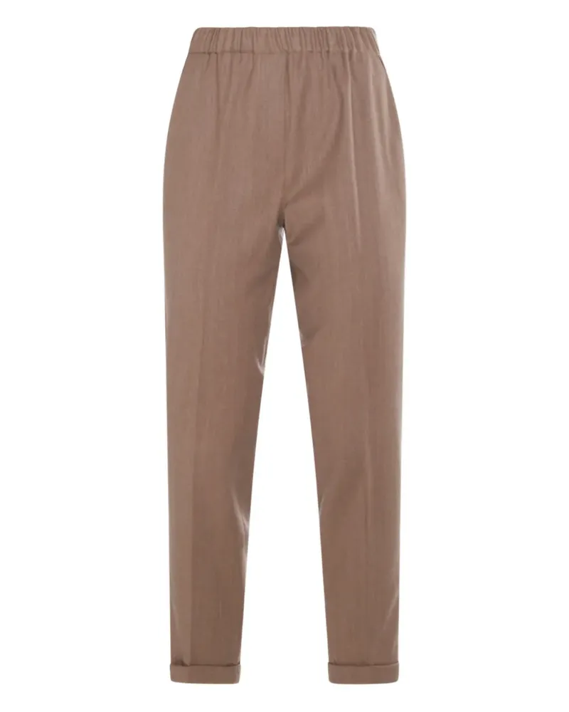 Antonelli Firenze Hose mit elastischem Bund - Nude Nude