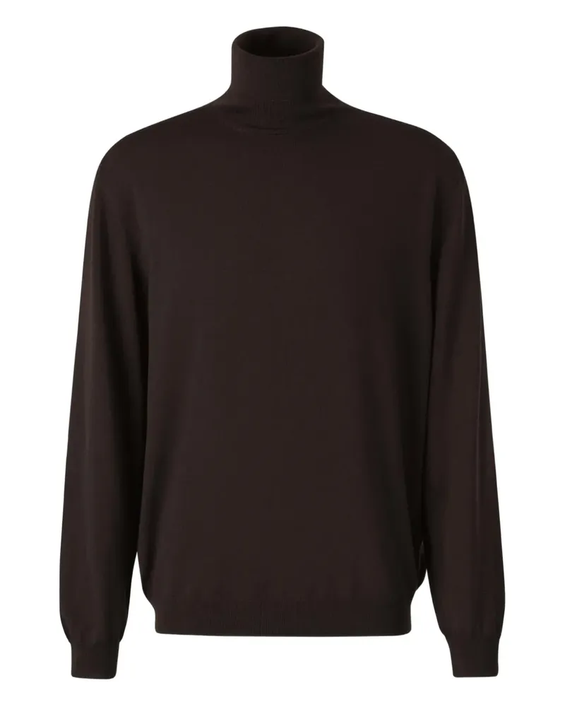 Zanone Pullover mit Rollkragen - Braun Braun