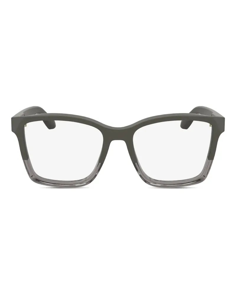 Calvin Klein Brille mit eckigem Gestell - Grau Grau