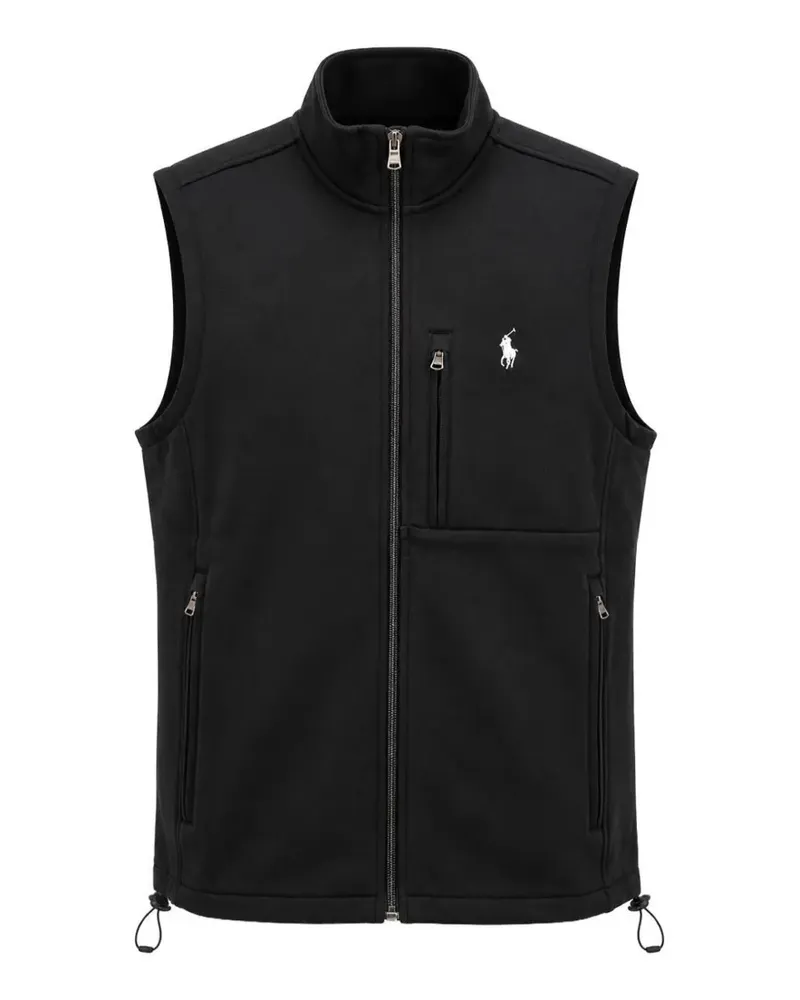 Ralph Lauren embroidered Pony gilet - Schwarz Schwarz