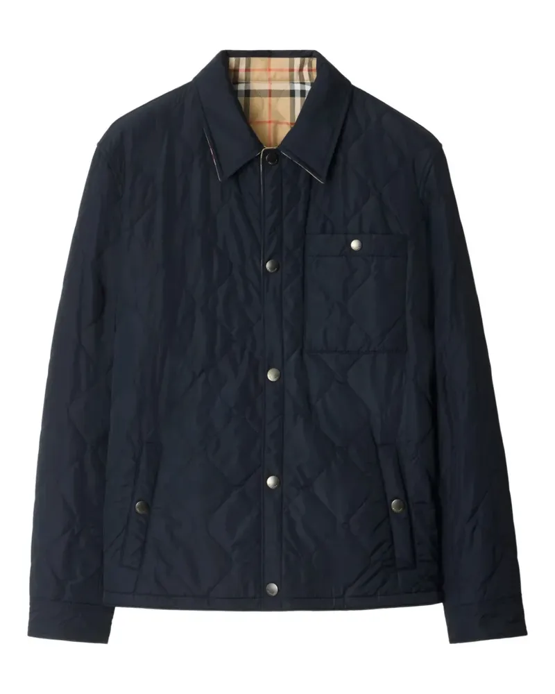 Burberry Wendbare Jacke - Blau Blau