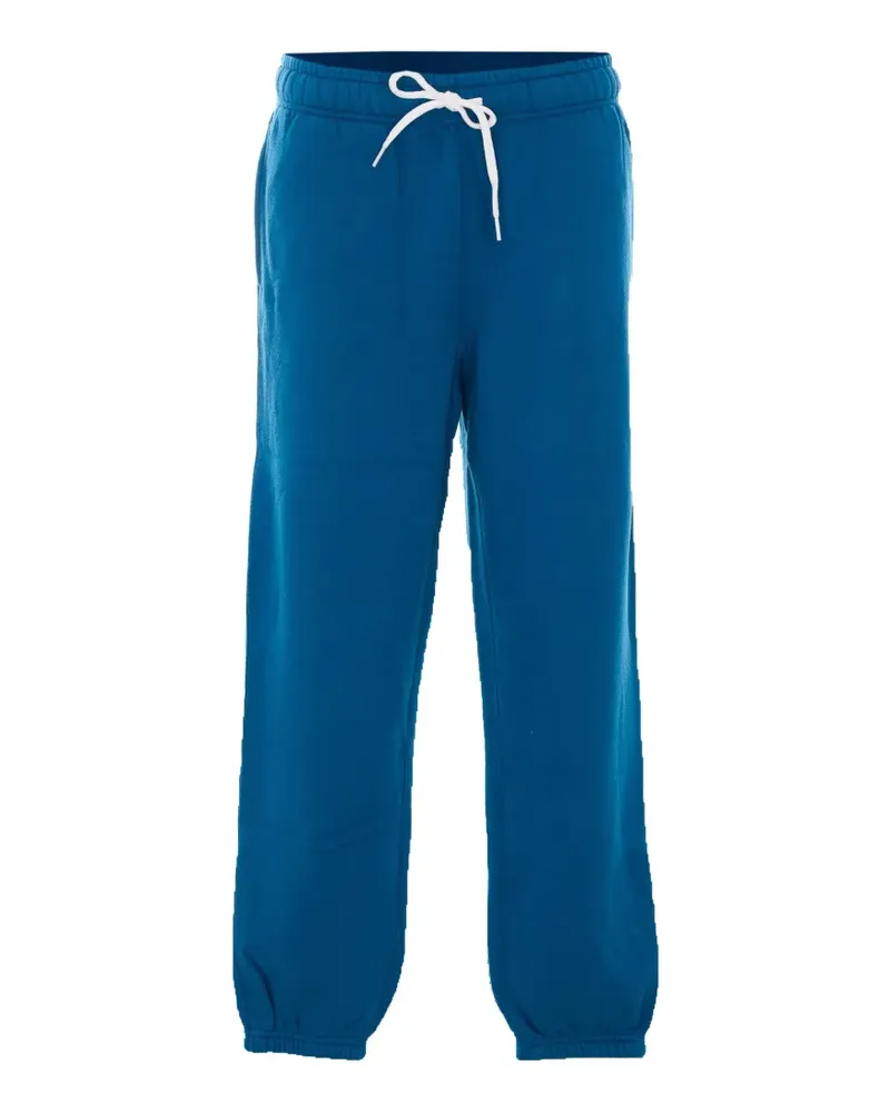 Ralph Lauren embroidered-logo drawstring track pants - Blau Blau