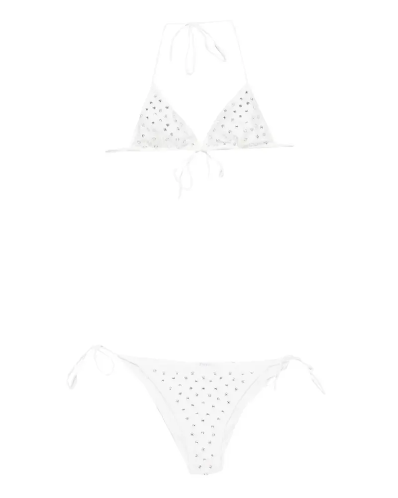 Oséree crystal-embellished bikini - Weiß Weiß