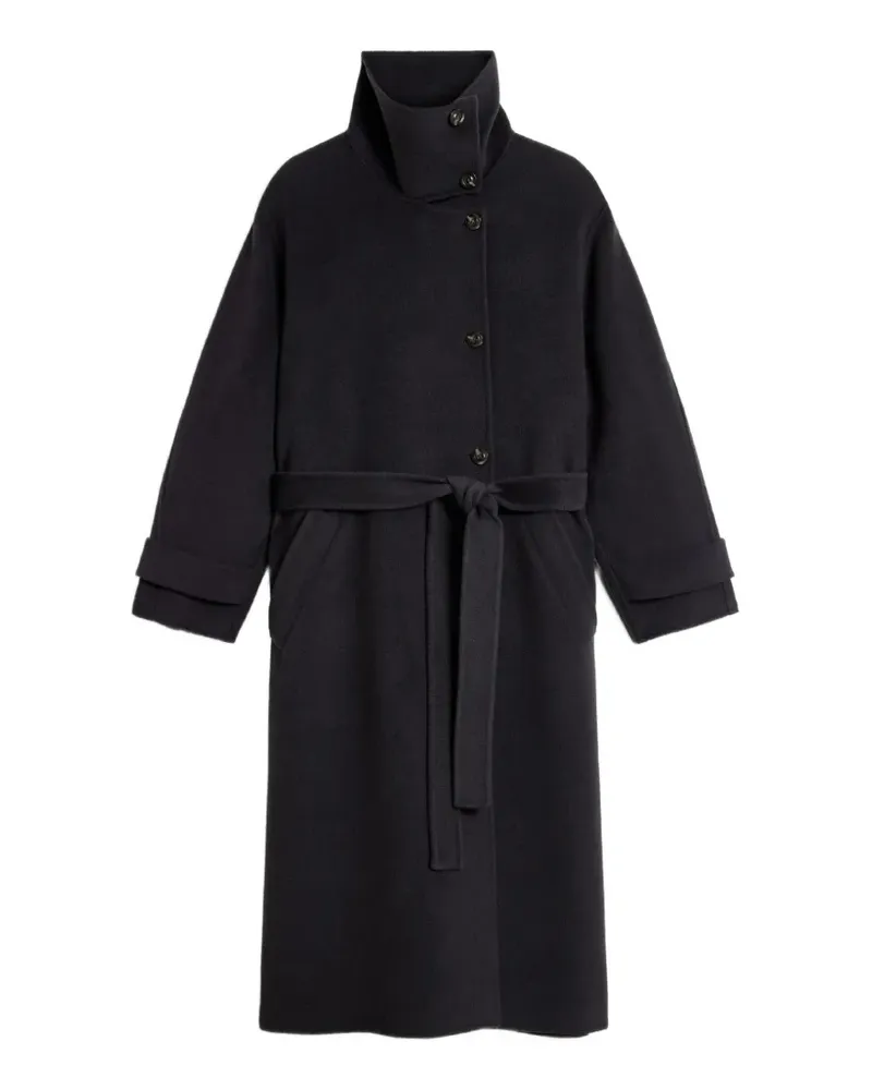 Soeur James belted high-neck coat - Grau Grau