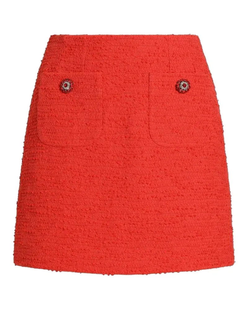 Dolce & Gabbana Rachel Tweed Minirock - Orange Orange