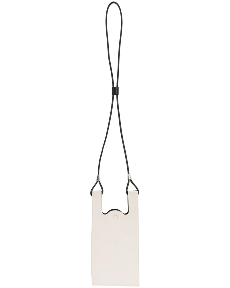 Maison Margiela Handyhülle mit Ziernähten - Nude Nude