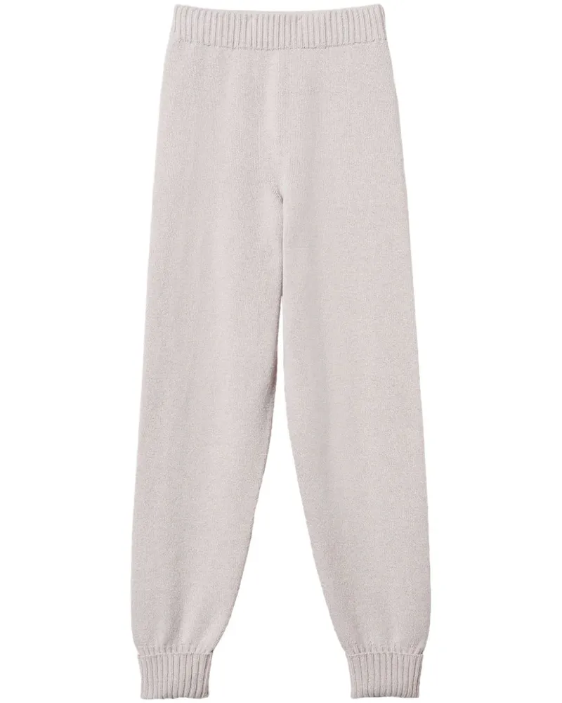 Twin-Set Gestrickte Jogginghose - Nude Nude