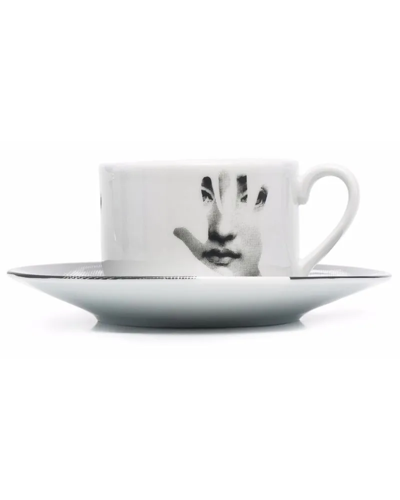 Fornasetti Tema e Variazioni Tasse Weiß