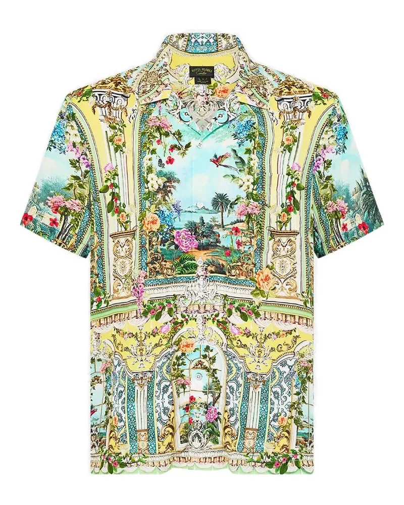 Camilla Tales Of Topkapi Palace short-sleeve shirt - Blau Blau
