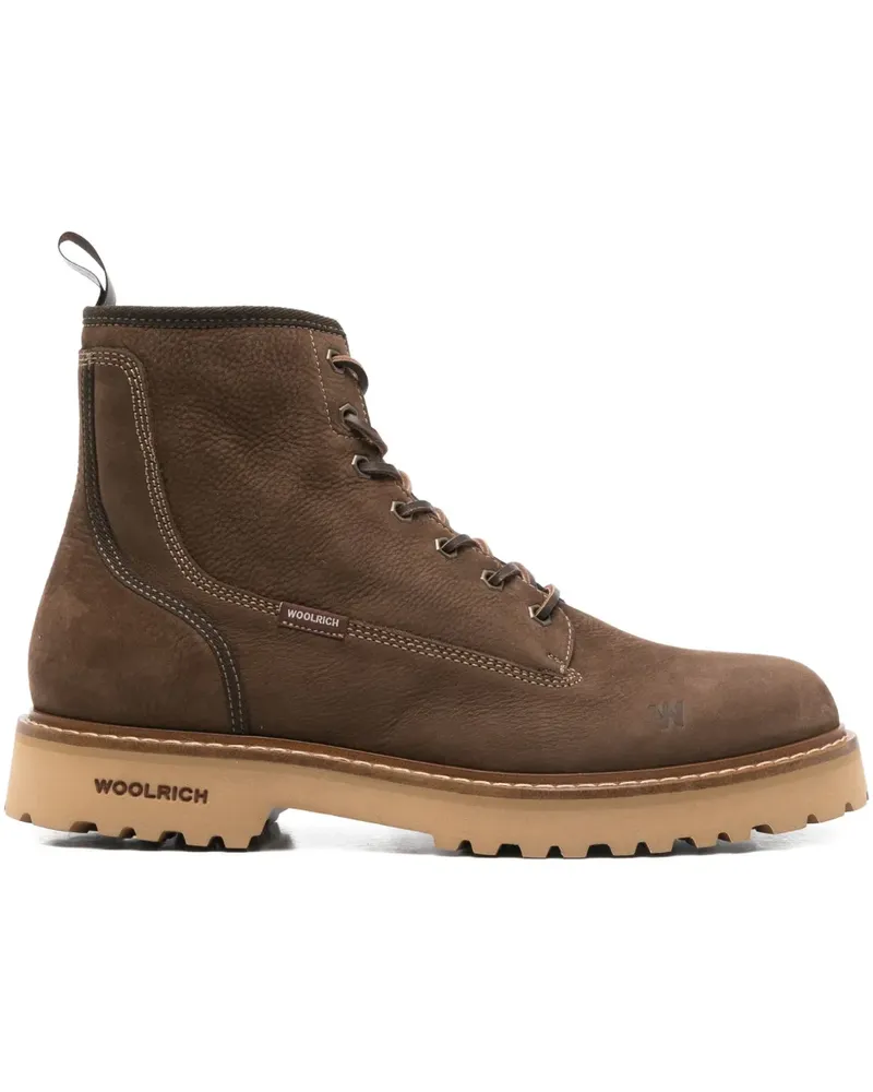 Woolrich Stiefel mit Schnürung 40mm - Braun Braun