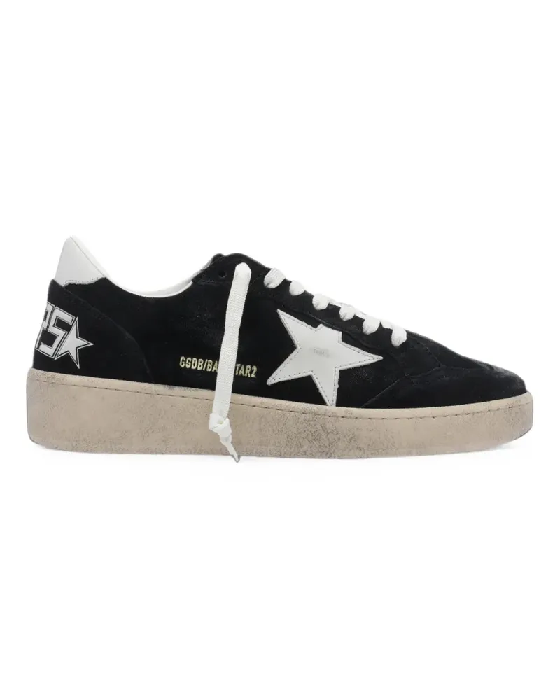 Golden Goose Ball Star Sneakers mit Sternpatch - Schwarz Schwarz
