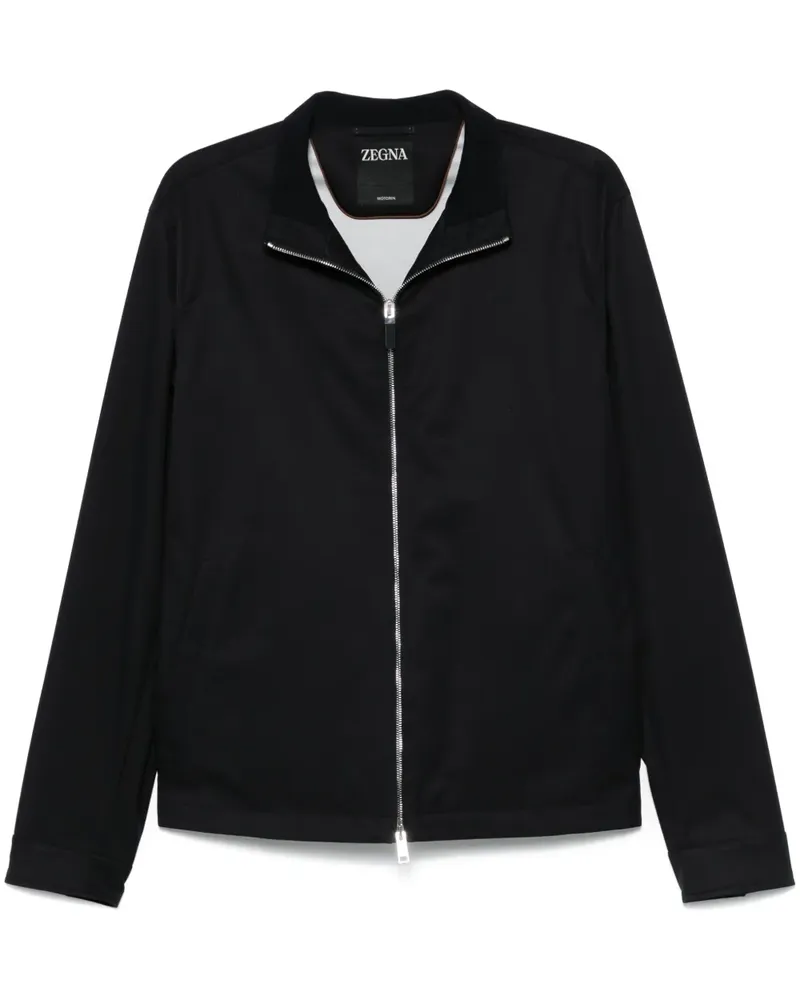 Ermenegildo Zegna Jacke aus Twill - Blau Blau