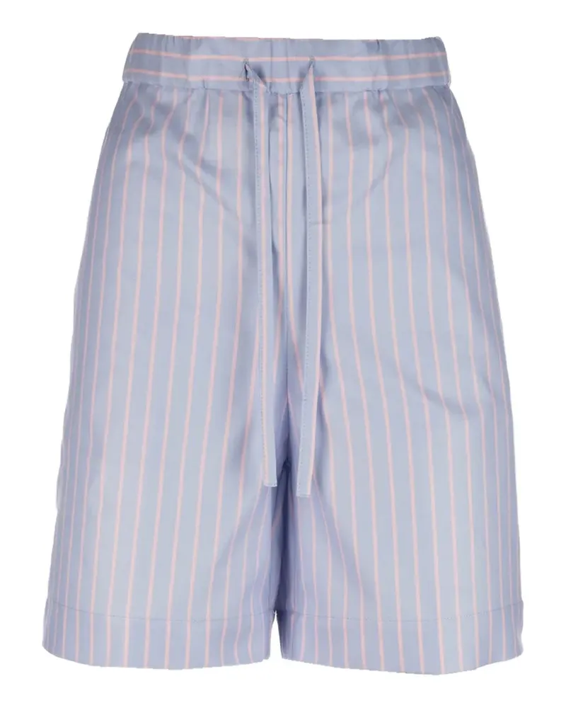 Paul & Shark striped drawstring-waist shorts - Blau Blau