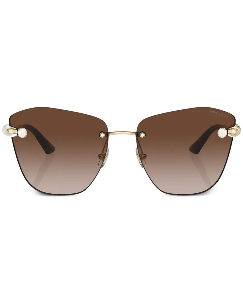 Jimmy Choo Lule Sonnenbrille - Gold Gold
