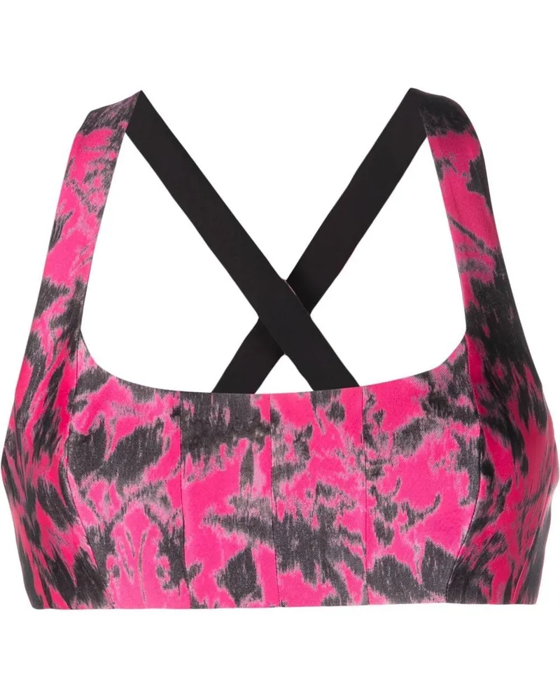 Philosophy Di Lorenzo Serafini Bralet mit Print - Rosa Rosa