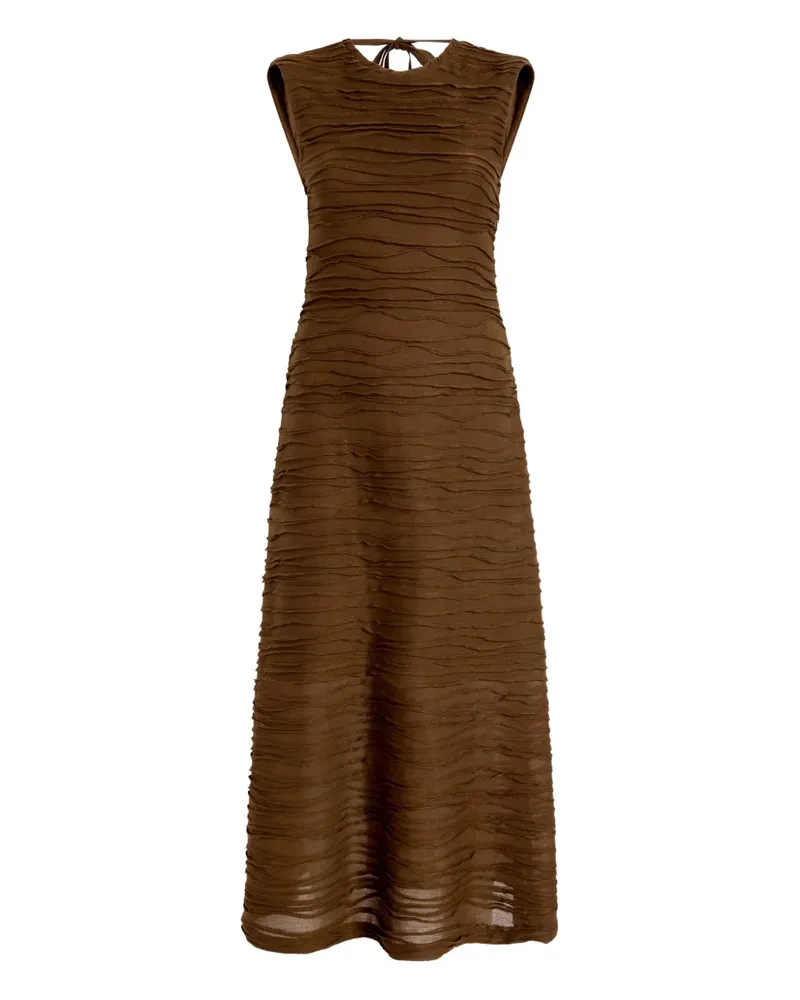 Proenza Schouler Laura Midikleid - Braun Braun