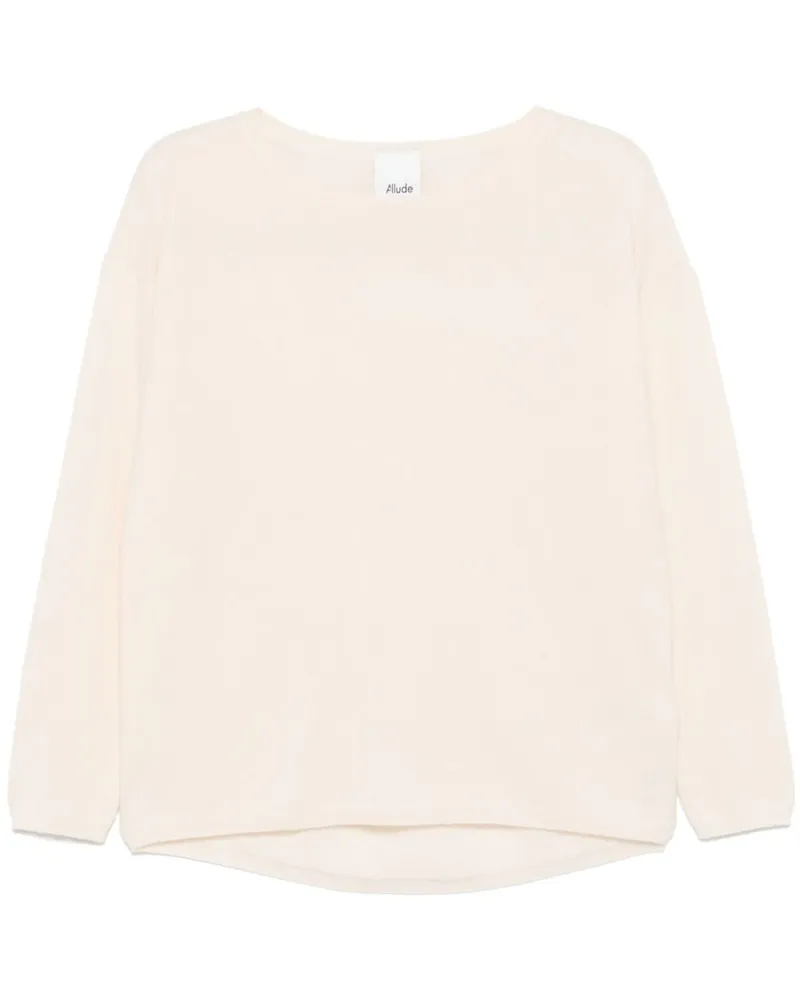 ALLUDE Pullover aus Kaschmir - Nude Nude