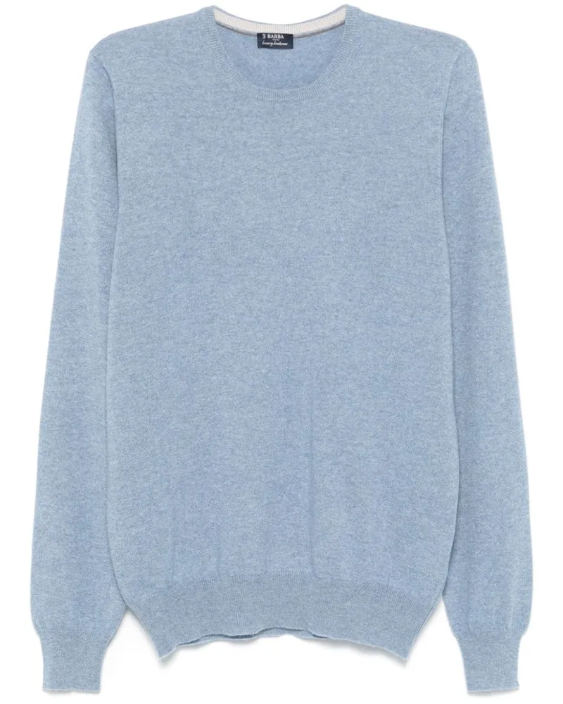 BARBA Pullover aus Kaschmir - Blau Blau