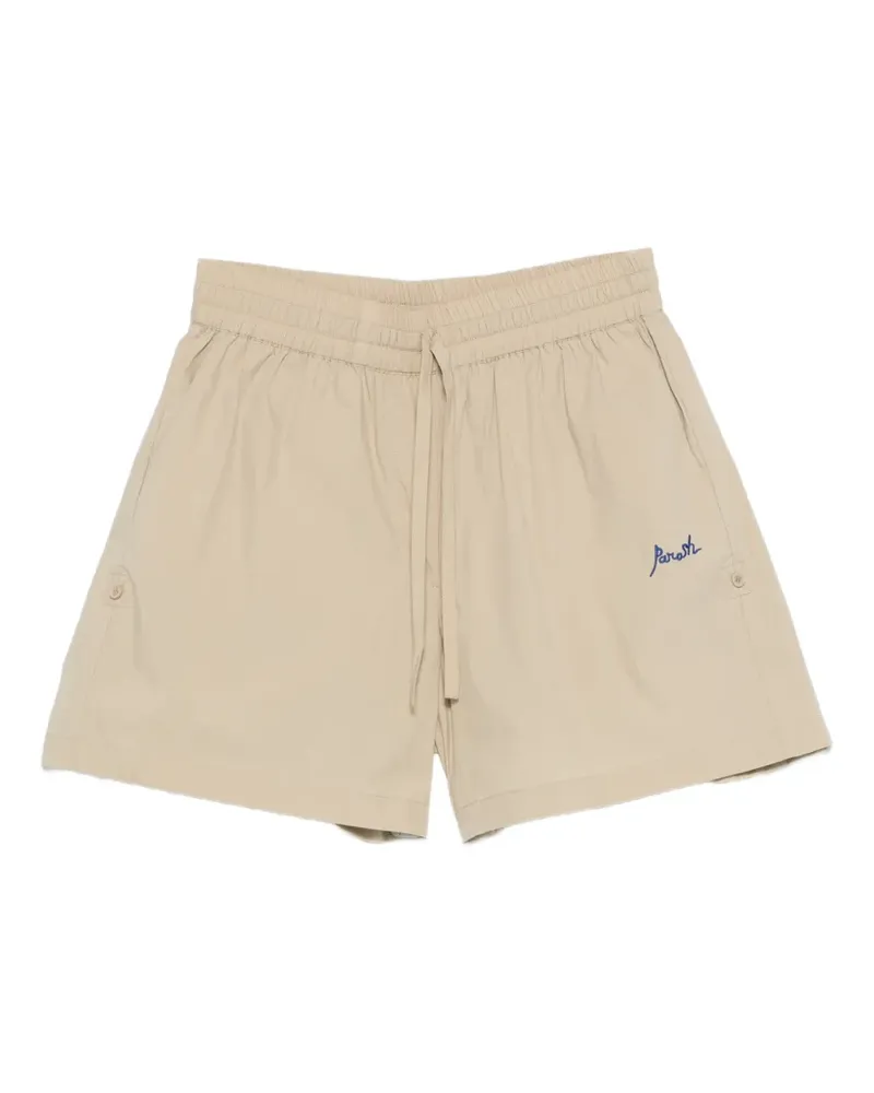 P.A.R.O.S.H. P.A.R.O H. Ninja Shorts mit Logo-Detail - Nude Nude