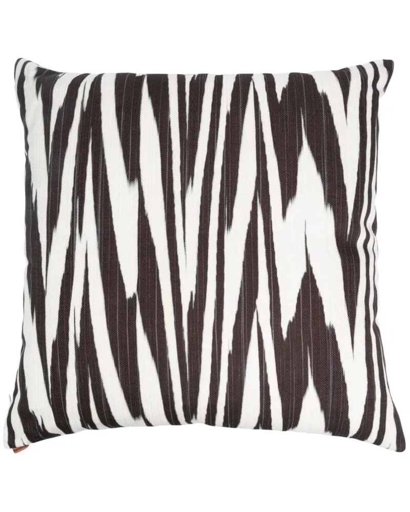 Missoni Home Kissen mit Zebra-Print - Schwarz Schwarz