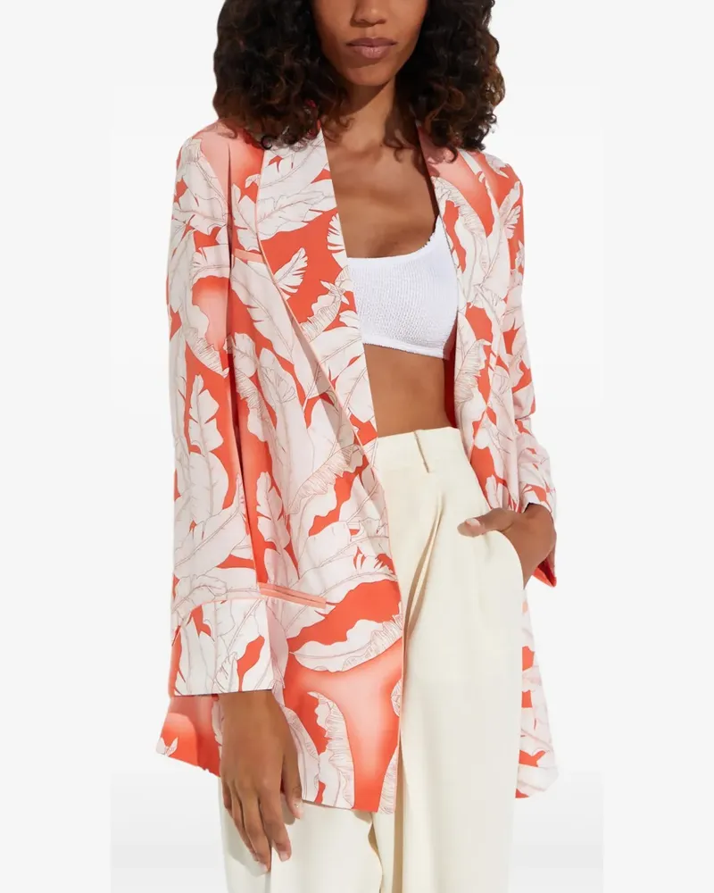 Mystique Jacke mit Dschungel-Print - Orange Orange