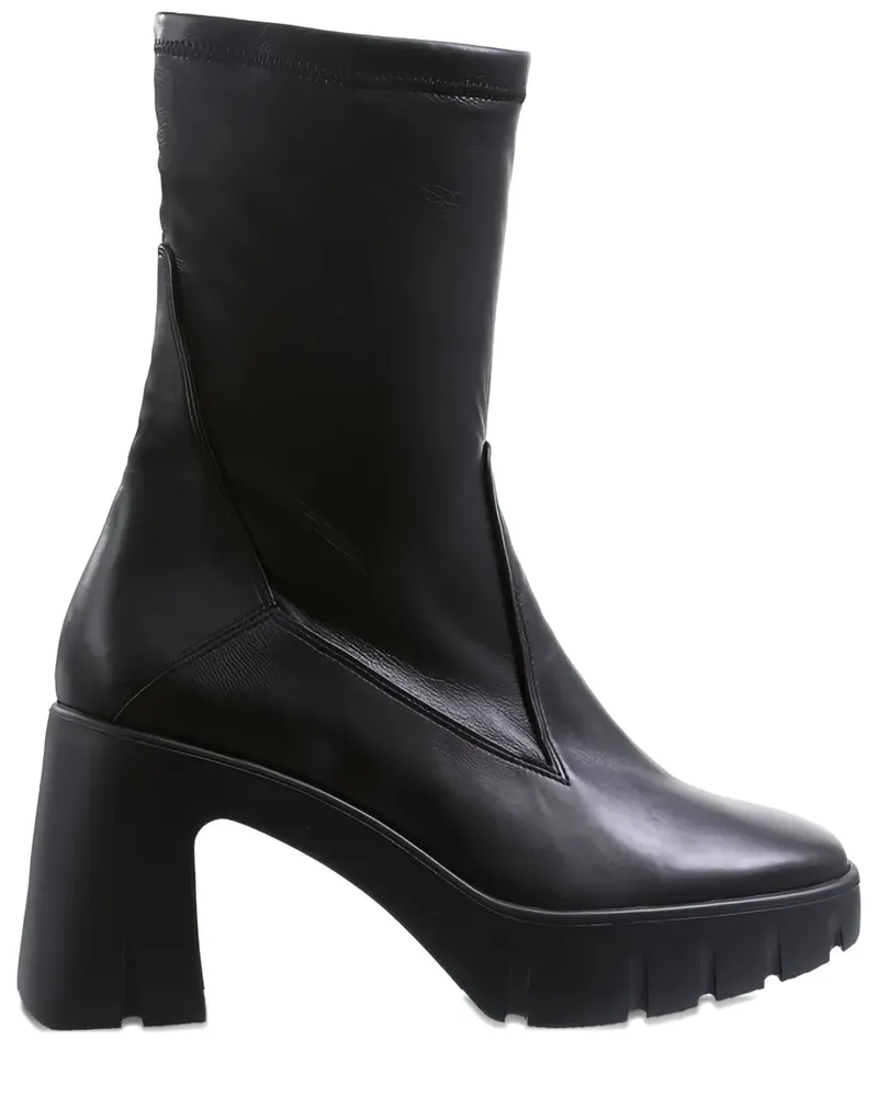 Högl Jessy Stiefeletten mit dicker Sohle - Schwarz Schwarz