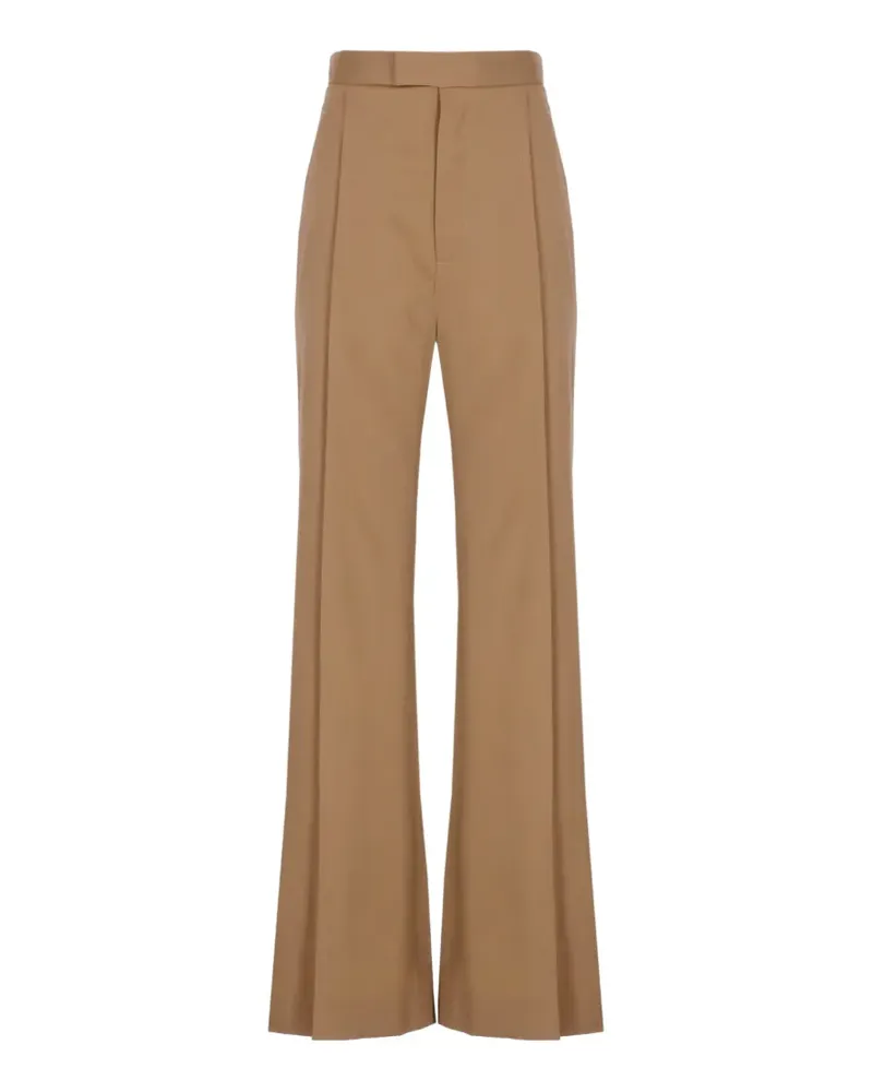 Vivienne Westwood pressed-crease wide-leg trousers - Braun Braun