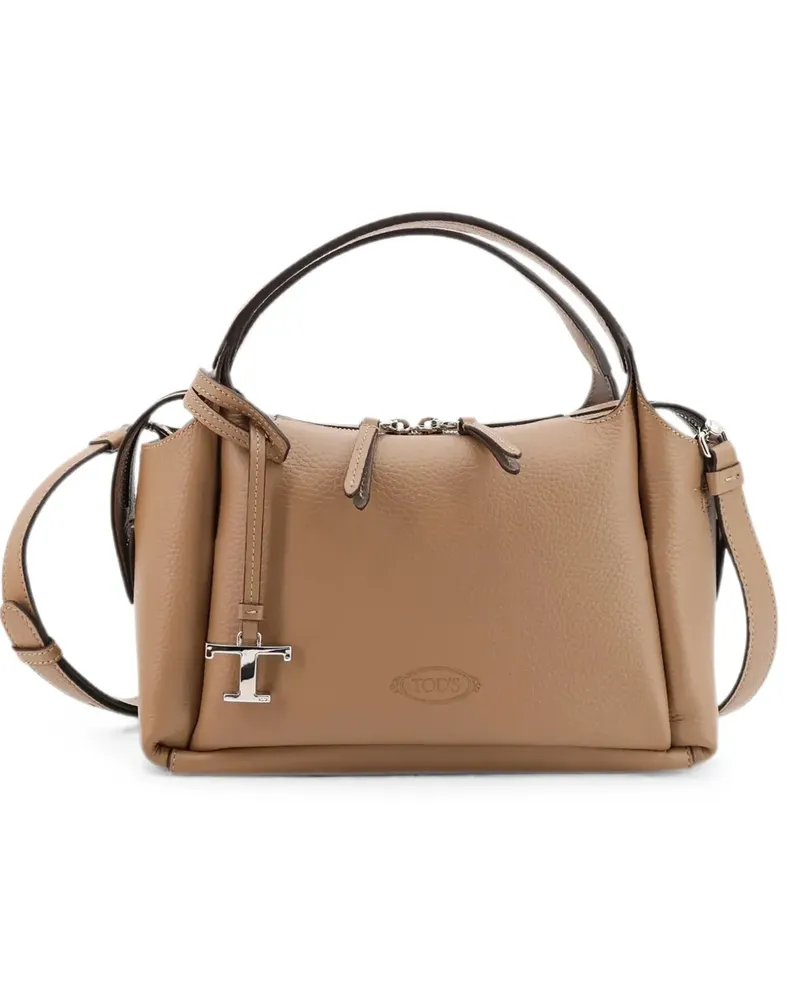 TOD'S Timeless leather tote bag - Nude Nude