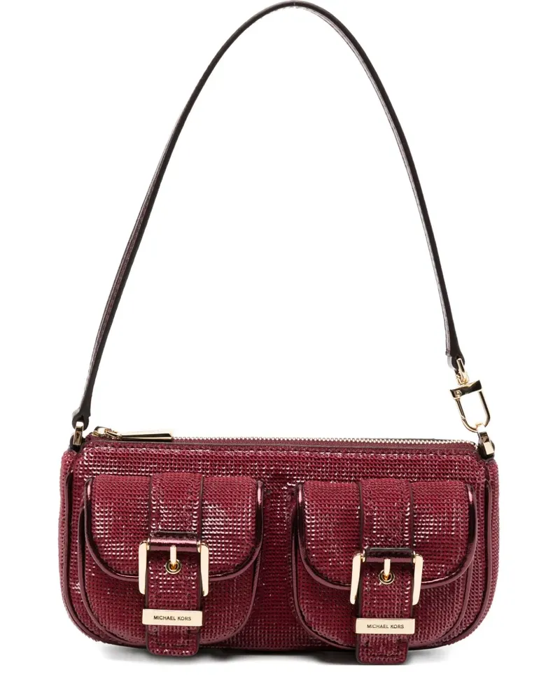 Michael Kors Kleine Zoe Schultertasche - Rot Rot