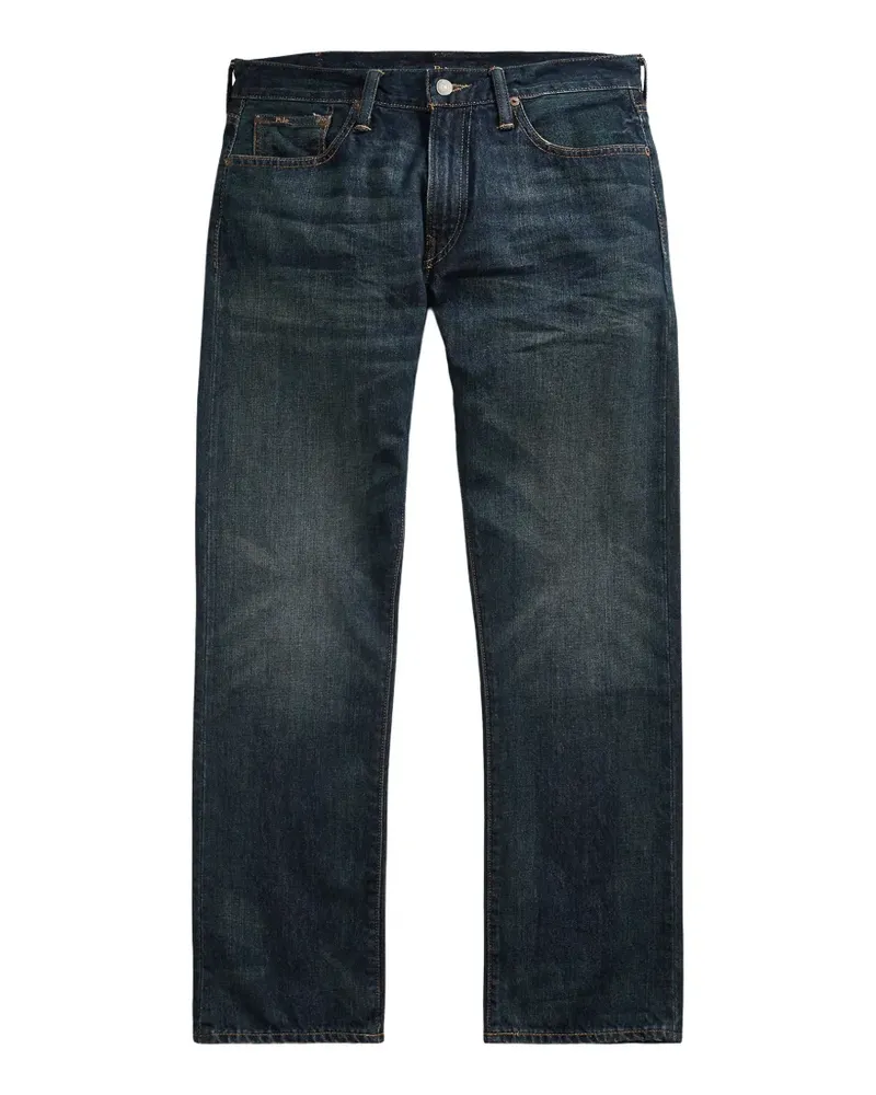 Ralph Lauren faded straight-leg jeans - Blau Blau