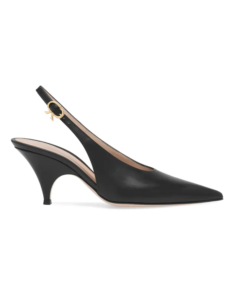 Gianvito Rossi Spitze Slingback-Pumps - Schwarz Schwarz