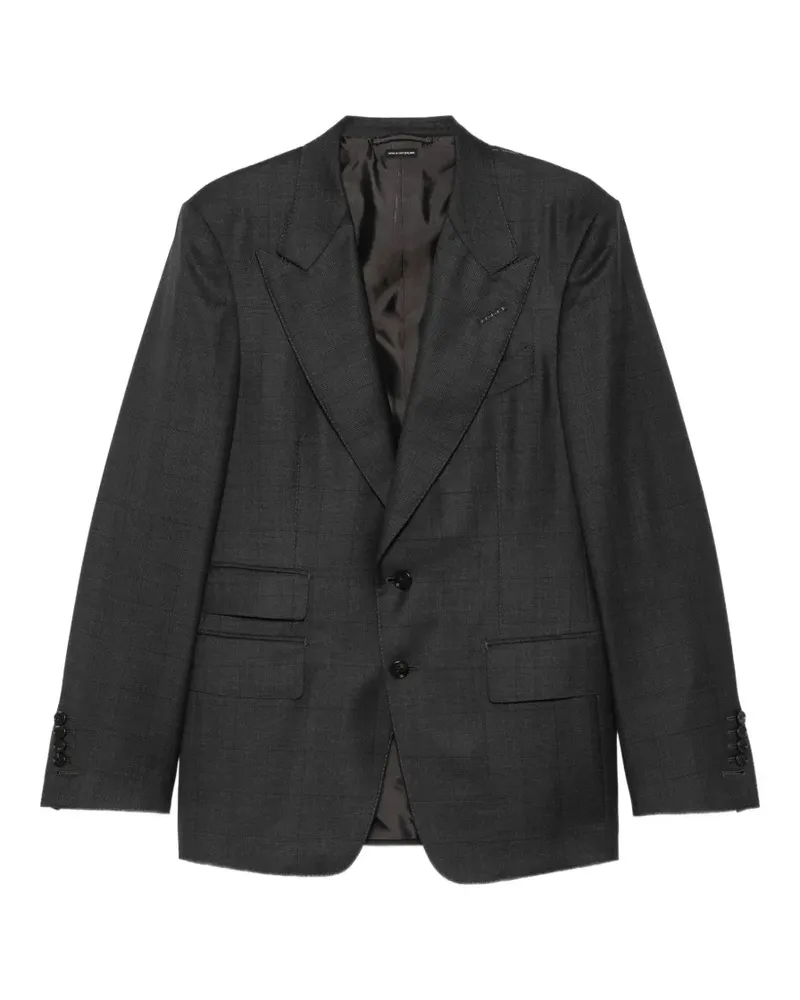 Tom Ford peak-lapel suit - Grau Grau