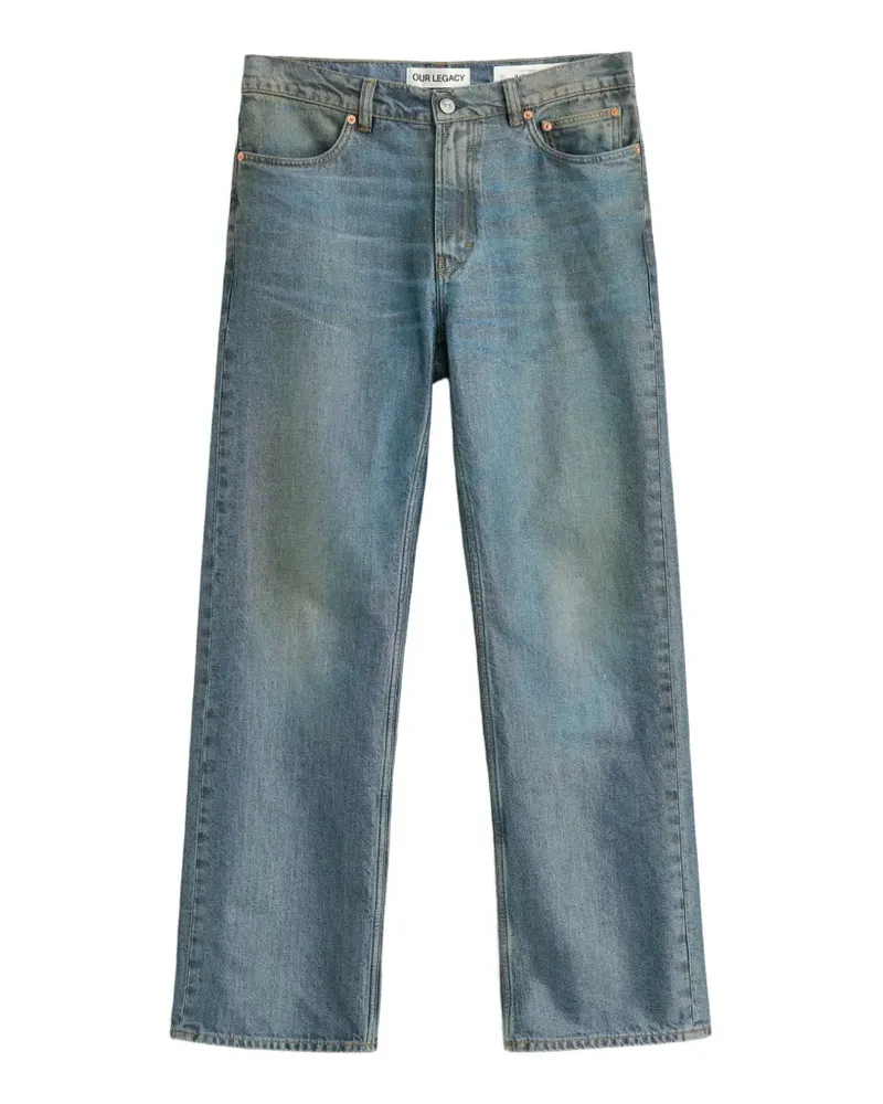 Our Legacy Carlson Cut Jeans - Blau Blau