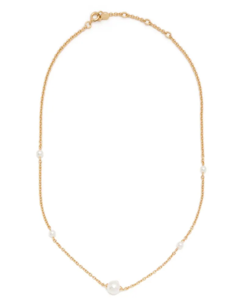 BAPE Halskette mit ikonischem Star Bolt-Motiv - Gold Gold