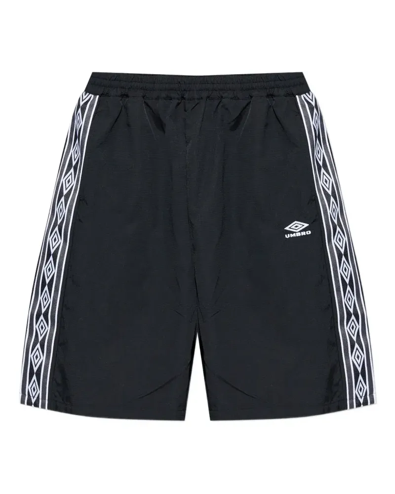 Umbro Shorts mit Logo-Stickerei - Schwarz Schwarz
