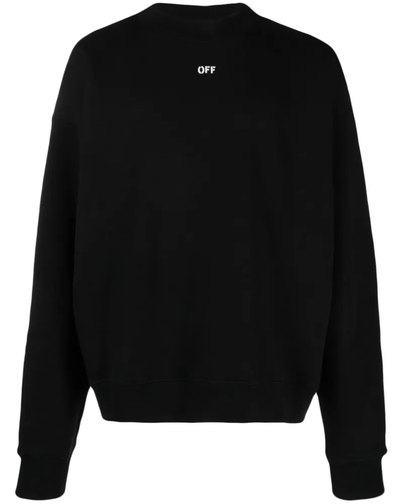 OFF-WHITE Sweatshirt mit Pfeil-Print - Schwarz Schwarz