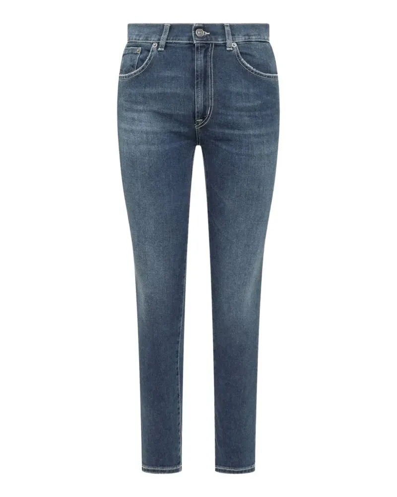 Dondup slim-fit five-pocket jeans - Blau Blau