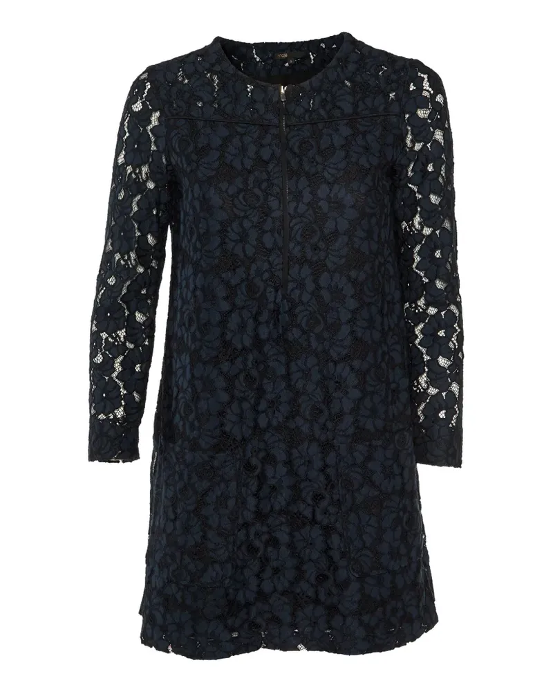 Maje floral-lace mini dress - Blau Blau