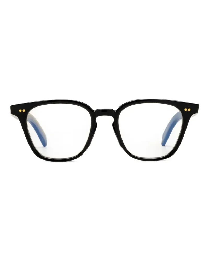 Cutler and Gross Klassische Cat-Eye-Brille - Schwarz Schwarz