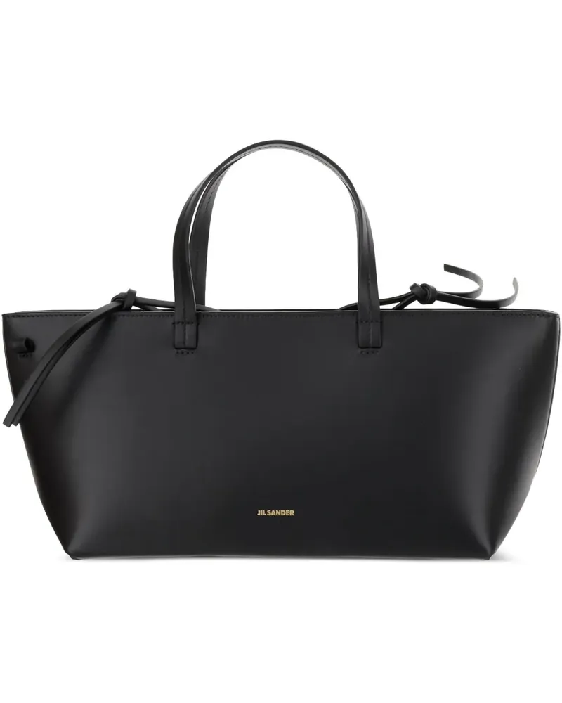 Jil Sander Kleine Bateau Tote Bag - Schwarz Schwarz