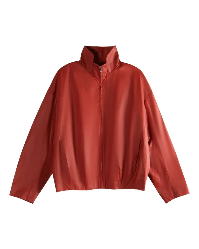 Omar Afridi Jacke mit Stehkragen - Rot Rot