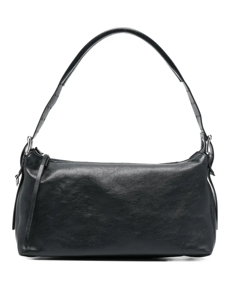 Christophe Lemaire Schultertasche mit Schnalle - Blau Blau